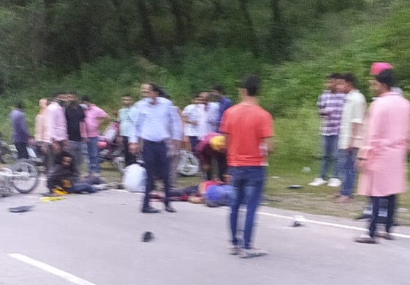 Accident In Himachal : ट्राले-बाइक की भिड़ंत, चाचा की मौत, भतीजा घायल