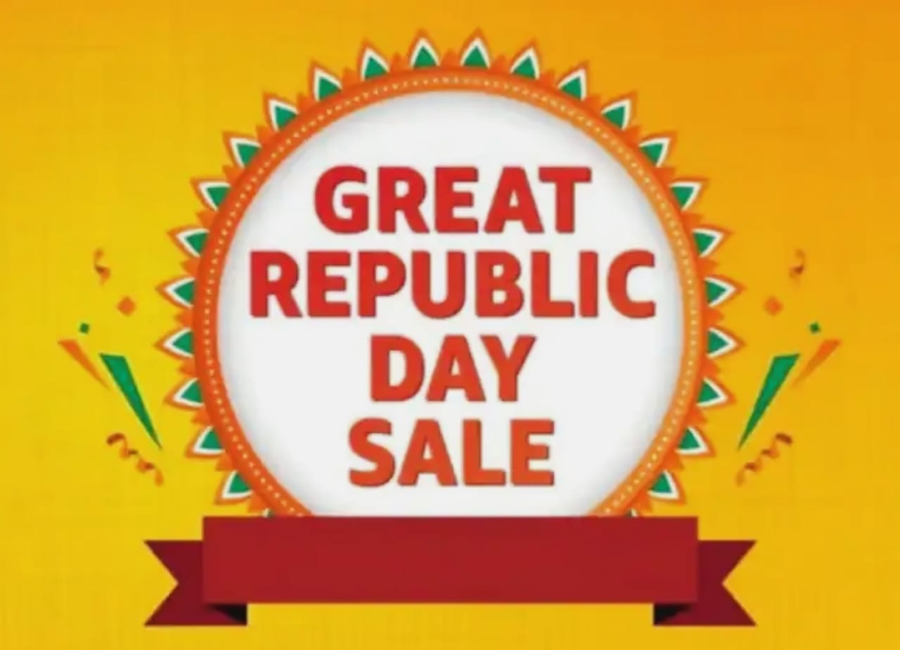 Amazon Great Republic Day Sale : आधी कीमत पर मिलेंगे स्मार्टफोन्स और लैपटॉप्स