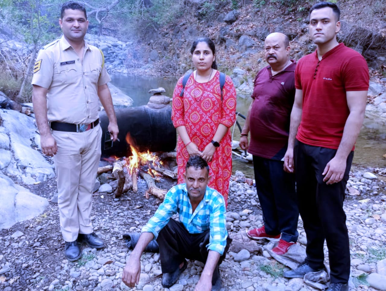 पांवटा साहिब में अवैध शराब के खिलाफ पुलिस का अभियान, चलती भट्टी के साथ एक गिरफ्तार