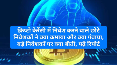 CryptoCurrency News In Hindi: क्रिप्टो केरेंसी में निवेश करने वाले छोटे निवेशकों ने क्या कमाया और क्या गंवाया, बड़े निवेशकों पर क्या बीती, पढ़ें रिपोर्ट