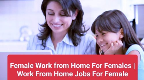 Female Work from Home | Work From Home Jobs For Female