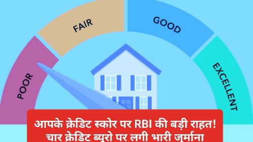 RBI On Worng Credit Score: आपके क्रेडिट स्कोर पर RBI की बड़ी राहत! चार क्रेडिट ब्यूरो पर लगी भारी जुर्माना