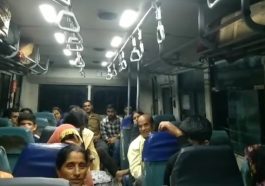 Sirmour News: 80 यात्रियों ने मौत के साए में बिताई रात! मूसलाधार बरसात की वजह से यात्रियों को बसों में भूखे प्यासे बितानी पड़ी रात