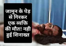 Paonta Sahib News: जामुन के पेड़ से गिरकर एक व्यक्ति की मौत! नही हुई शिनाख्त