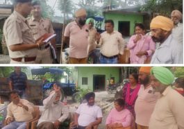 Paonta Sahib: रामपुरघाट में बरसाती पानी से तबाही और प्रशासन की अनदेखी से आहत ग्रामीणों ने लगाया जाम! मौके पर पहुंची पुलिस टीम