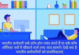 Work From Home Or Office: भारतीय कर्मचारी वर्क फ्रॉम होम पसंद करते हैं या वर्क फ्रॉम ऑफिस! सर्वे में चौंकाने वाले तथ्य आए सामने! देखें क्या है भारतीय कर्मचारियों को प्राथमिकताएं