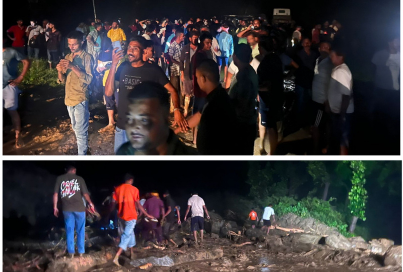 Paonta Sahib: बादल फटने से भारी तबाही एक मकान मलबे में दफन! सात परिवारों के 50 सदस्य किए रेस्क्यू! रात भर चला बचाव कार्य