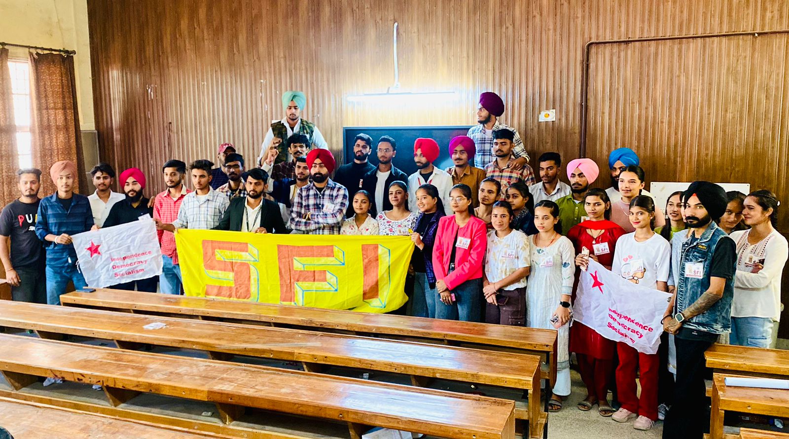 Paonta Sahib: SFI की इकाई गठित अशोक अध्यक्ष और आफताब सचिव चुने! तनीषा गर्ल्स विंग की संयोजक! देखें पूरी डिटेल