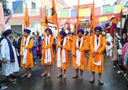 Gurudwara Shri Paonta Sahib: गुरु नानक देव जी के पवन प्रकाशोत्सव पर नगर कीर्तन का आयोजन! देखें क्या रहा खास