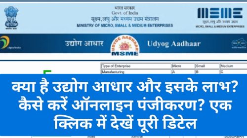MSME Udyog Aadhar 2023: क्या है उद्योग आधार और इसके लाभ? कैसे करें ऑनलाइन पंजीकरण? एक क्लिक में देखें पूरी डिटेल