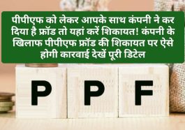 PPF News Update: पीपीएफ को लेकर आपके साथ कंपनी ने कर दिया है फ्रॉड तो यहां करें शिकायत! कंपनी के खिलाफ पीपीएफ फ्रॉड की शिकायत पर ऐसे होगी कारवाई देखें पूरी डिटेल