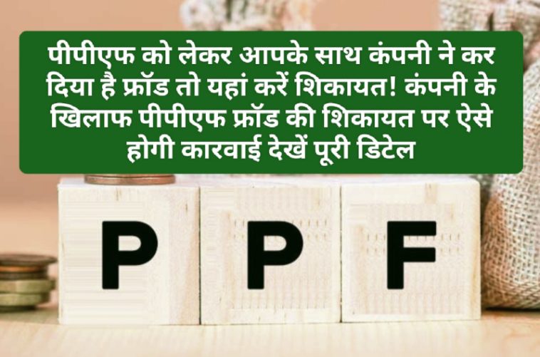 PPF News Update: पीपीएफ को लेकर आपके साथ कंपनी ने कर दिया है फ्रॉड तो यहां करें शिकायत! कंपनी के खिलाफ पीपीएफ फ्रॉड की शिकायत पर ऐसे होगी कारवाई देखें पूरी डिटेल