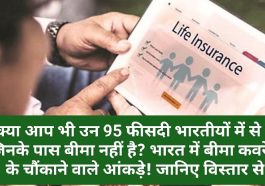 Insurance in India: क्या आप भी उन 95 फीसदी भारतीयों में से हैं जिनके पास बीमा नहीं है? भारत में बीमा कवरेज के चौंकाने वाले आंकड़े! जानिए विस्तार से