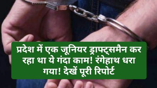 Himachal News Alert: प्रदेश में एक जूनियर ड्राफ्ट्समैन कर रहा था ये गंदा काम! रंगेहाथ धरा गया! देखें पूरी रिपोर्ट