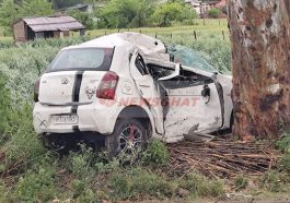 Himachal Accident: सड़क किनारे पेड़ से टकराई कार! युवती की दर्दनाक मौत
