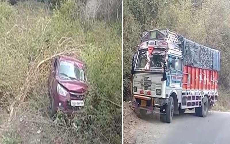 Himachal Road Accident: ट्रक से टकरा कर खाई में लुढ़की कार! हादसे में 6 लोग….