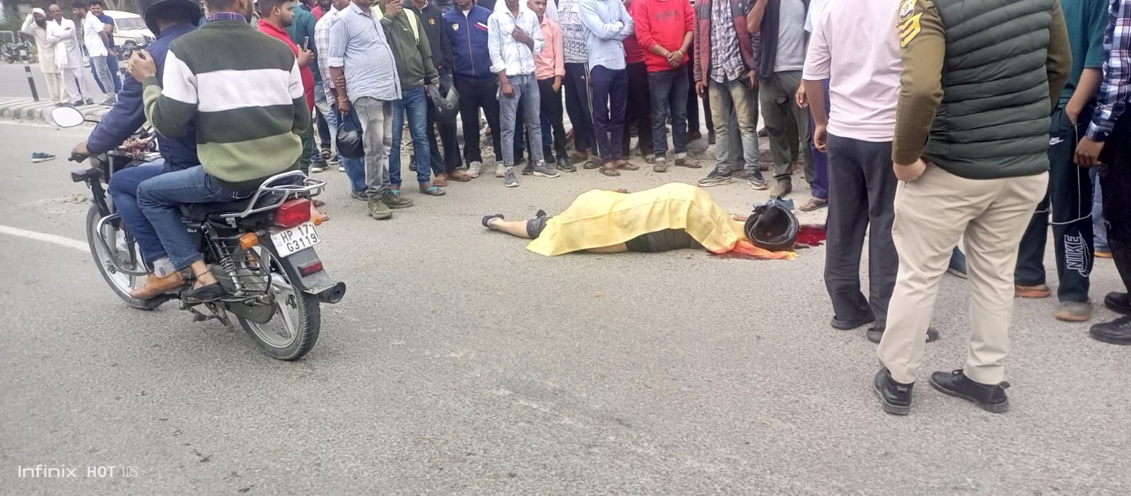Paonta Sahib: पांवटा साहिब में दर्दनाक हादसा! ट्रक ने कुचला पुलिस का जवान! देखें कहां पेश आया हादसा