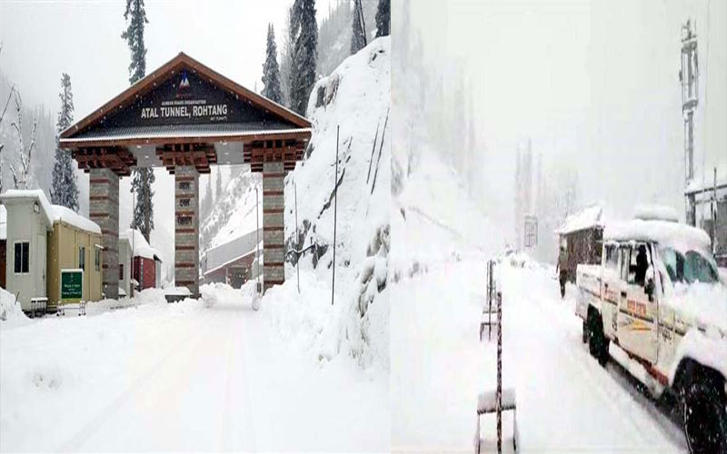 Himachal Weather: हिमाचल में फिर बिगड़ा मौसम! पहाड़ो पर शुरू हुई बर्फबारी, यहां डेढ़ फीट तक जमी बर्फ