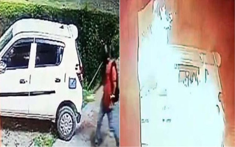 Himachal Crime News: शातिर ने गाड़ी पर पेट्रोल फेंक कर लगाई आग! CCTV में कैद हुई वारदात