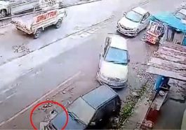 Himachal Accident: सड़क किनारे चल रहे बुजुर्ग को गाड़ी ने रौंदा! सीसीटीवी में कैद हुई वारदात