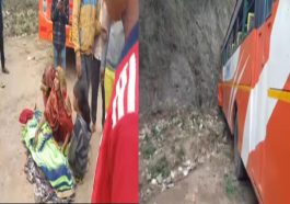 Himachal News Alert: महिला को टक्कर मारकर पहाड़ी से टकराई बस! दर्दनाक मौत