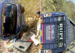 Himachal Accident: सड़क पर पलटी श्रद्धालुओं से भरी बस! हादसे में दो मासूम बच्चों सहित 20 लोग….