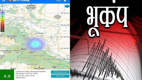 Breaking News: हिमाचल में आधी रात को तीन बार भूकंप से कांपी धरती! इतनी रही तीव्रता