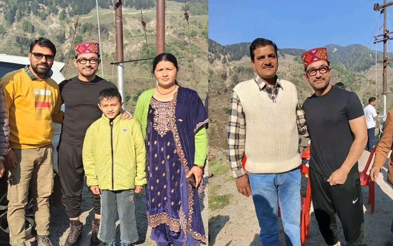 Himachal News Update: हिमाचल की ठंडी वादियों में पहुंचे अभिनेता आमिर खान! फैंस के साथ खिंचवाई सेल्फी