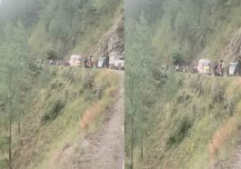 हिमाचल में बड़ा हादसा: गहरे नाले में गिरी कार! पंचायत प्रधान सहित तीन लोगों ने गवाई जान