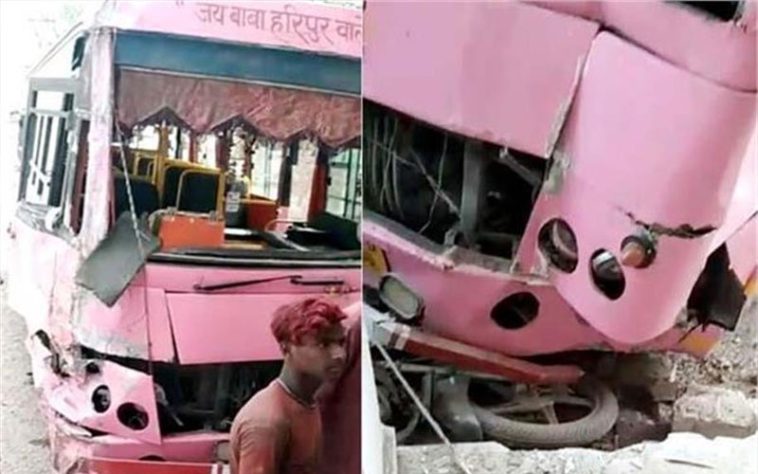 Himachal Accident: बस और ट्रक के बीच जोरदार भिड़ंत! मासूम बच्ची सहित चालक जख्मी