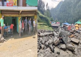 Himachal News Update: टनल में रिसाव से भारी तबाही! बाजार से मलबा हटाने का कार्य शुरू