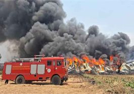 Himachal News Alert: 2 स्क्रैप गोदाम में आग लगने से करोड़ों का नुकसान! समय पर नहीं पहुंची दमकल विभाग की गाड़ियां