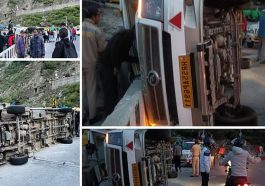 Himachal Accident: सड़क पर पलटी टेंपो ट्रैवलर! एक की मौत तो मुंबई के 19 पर्यटक घायल