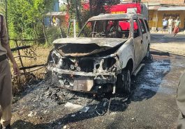 Himachal News: होटल के बाहर खड़ी गाड़ी जलकर राख! हिमाचल घूमने आया था बिहार का परिवार