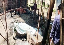 HP News: गौशाला में आग लगने से तीन मवेशी जिंदा जले! 15 क्विंटल तूड़ी भी जलकर राख