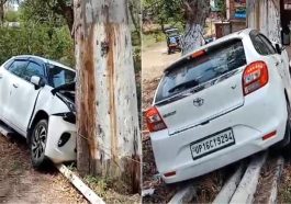 Himachal Accident: बेसहारा पशु को बचाने के चक्कर में पेड़ से टकराई कार! हादसे में 4 लोग….