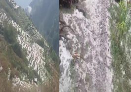 Himachal Weather: हिमाचल की ऊंची चोटियों पर बर्फबारी! भारी ओलावृष्टि से फसलों को नुकसान