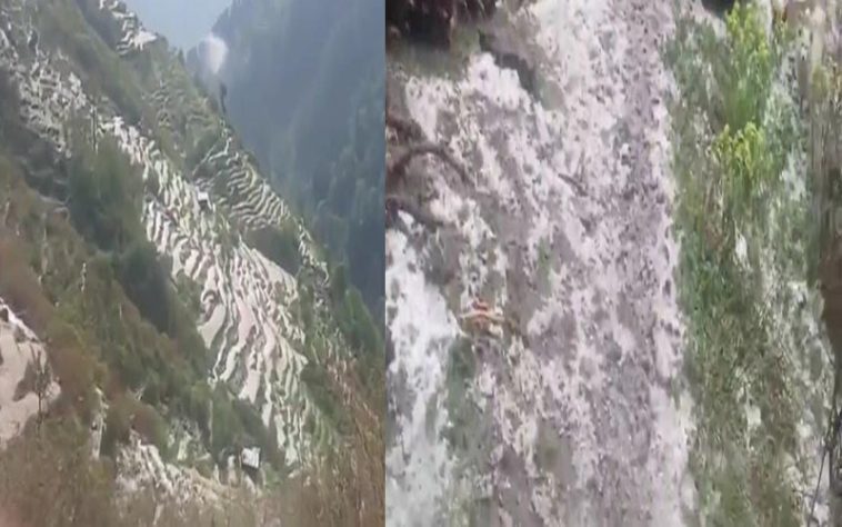 Himachal Weather: हिमाचल की ऊंची चोटियों पर बर्फबारी! भारी ओलावृष्टि से फसलों को नुकसान