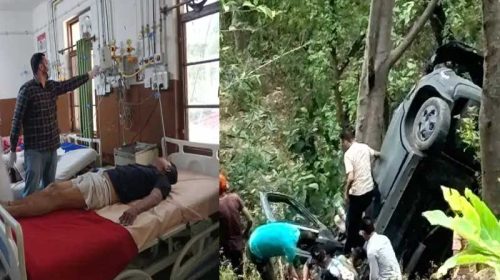 Accident In Himachal: 150 फीट गहरी खाई में लुढ़की दिल्ली से घर लौट रहे परिवार की कार! 3 घायल