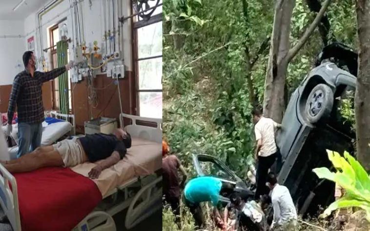 Accident In Himachal: 150 फीट गहरी खाई में लुढ़की दिल्ली से घर लौट रहे परिवार की कार! 3 घायल