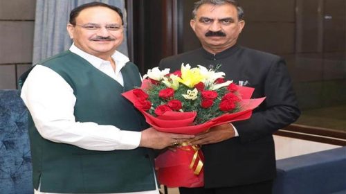 CM Sukhu: नई दिल्ली में नड्डा से मिले सीएम सुक्खू! इन कार्यों के लिए मांगी धनराशि