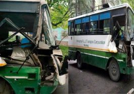 Accident In Himachal: सरिये से लदे ट्राले से टकराई HRTC बस! हादसे में चालक समेत सवारियां….