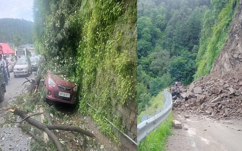 Himachal Weather: हिमाचल में बारिश से जगह-जगह लैंडस्लाइड! सड़के बंद तो बिजली ट्रांसफार्मर ठप