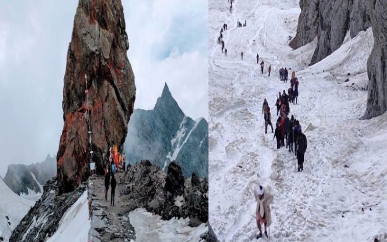 Shrikhand Yatra: बर्फ के ग्लेशियर व चट्टानें पार कर श्रीखंड महादेव यात्रा पर जा रहे हज़ारों भक्त! अब तक 4 गवां चुके जान