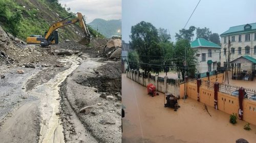 Himachal Weather: हिमाचल में भारी बारिश से 288 सड़कें बंद! रक्कड़ कॉलोनी में भरा पानी, मकान ढहा