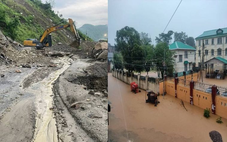 Himachal Weather: हिमाचल में भारी बारिश से 288 सड़कें बंद! रक्कड़ कॉलोनी में भरा पानी, मकान ढहा