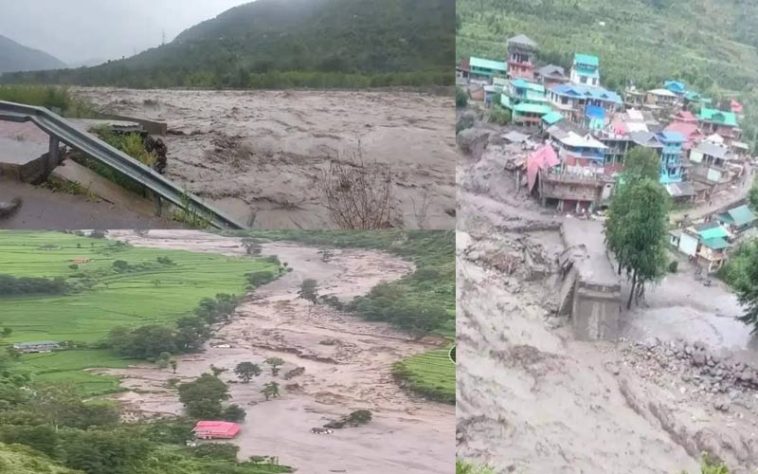 Himachal Cloudburst: हिमाचल में अभी भी 49 लोग लापता! पांच शव बरामद, 47 घर सहित सात पुल बहे