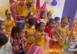 Paonta Sahib: kidzee पांवटा साहिब में “जो है अलबेला मद नैनों वाला” की धूम! कृष्ण जन्माष्टमी पर मासूमों की धमक