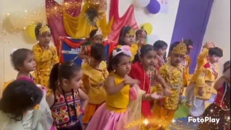 Paonta Sahib: kidzee पांवटा साहिब में “जो है अलबेला मद नैनों वाला” की धूम! कृष्ण जन्माष्टमी पर मासूमों की धमक