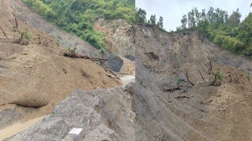 Paonta Sahib: फिर बंद हुआ नेशनल हाईवे-707! पहाड़ी खिसकी, दोनों ओर फंसे वाहन